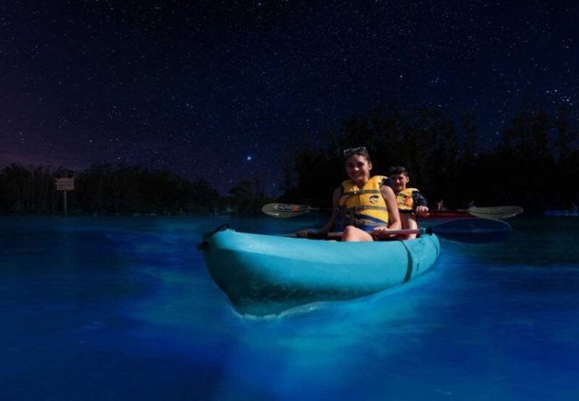 Tour chèo thuyền kayak ngắm lân tinh: Huyền thoại đêm Lan Hạ